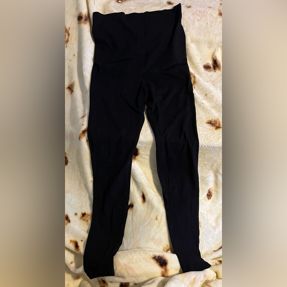 Black H&M Maternity Leggings sz M